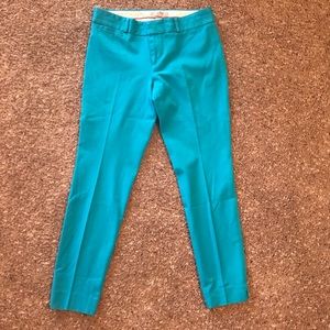 Banana Republic Sloan Pants Slim Sz 2 Blue Stretch